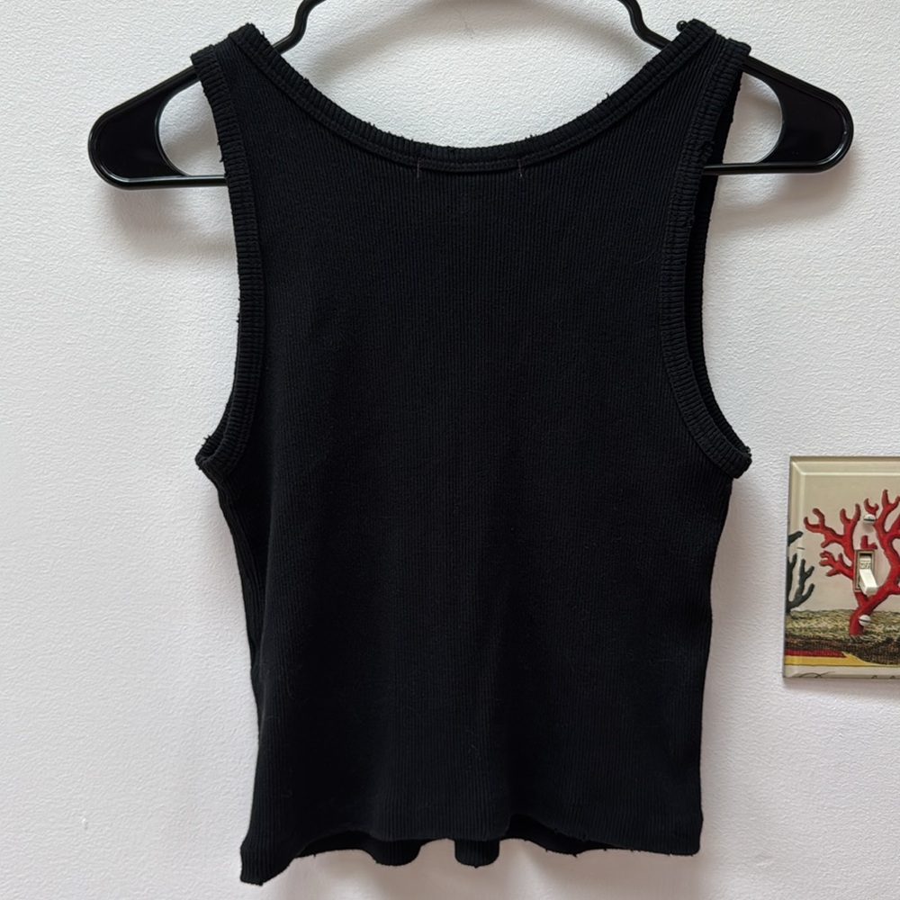 AMO Crop Rib Tank - Picture 3 of 5